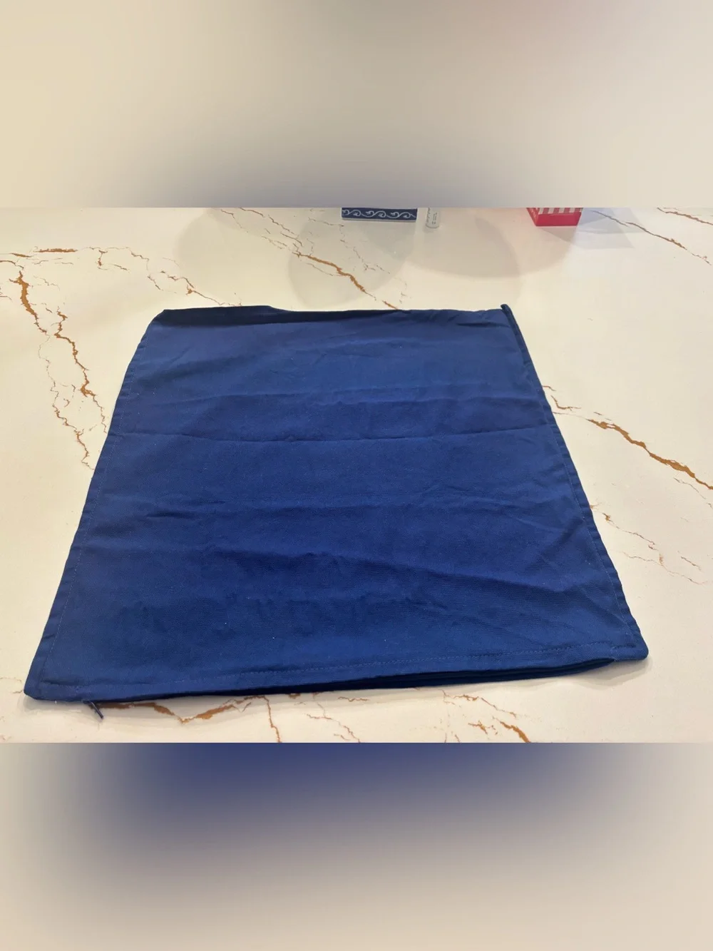 IKEA GURLI Royal Navy Blue Cushion Cover